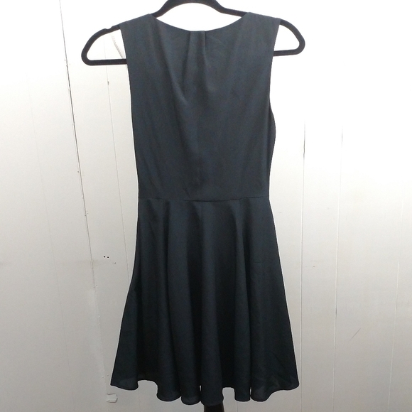Express Fit and Flare Little Black Dress - Picture 4 of 9